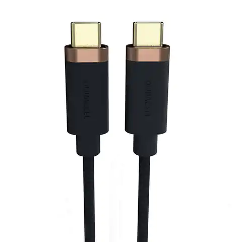 ⁨Kabel USB-C do USB-C 3.2 Duracell 1m (czarny)⁩ w sklepie Wasserman.eu