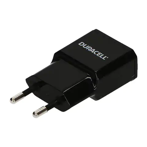 ⁨Duracell USB 2.4A AC charger (black)⁩ at Wasserman.eu