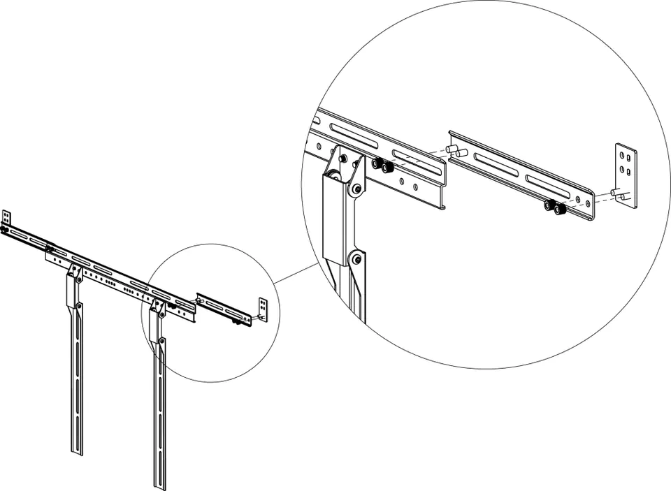 ⁨ADAPTER DO UCHWYTU DO GŁOŚNIKA typu SOUNDBAR G-03 EX ART extention kit⁩ w sklepie Wasserman.eu