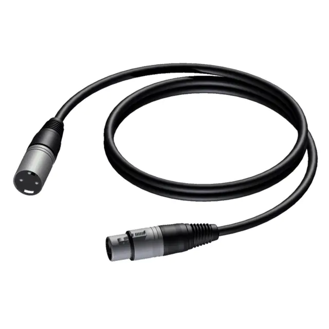 ⁨Kabel XLR Męski- XLR Żeński 10 M⁩ w sklepie Wasserman.eu