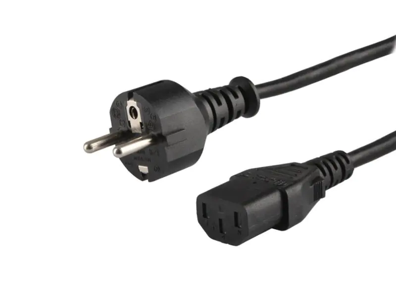 ⁨Kabel zasilający Schuko męski - IEC C13, 1,2m, CL-89⁩ w sklepie Wasserman.eu