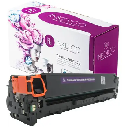 Laser Toner cartridge INKDIGO (HP-CF217A/CA-047-1) black 1600str compatible HP (17A/CF217A)/CANON (CRG-047/2164C002) at Wasserman.eu