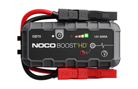 ⁨NOCO GB70 Boost 12V 2000A Jump Starter starter device with integrated 12V/USB battery⁩ at Wasserman.eu