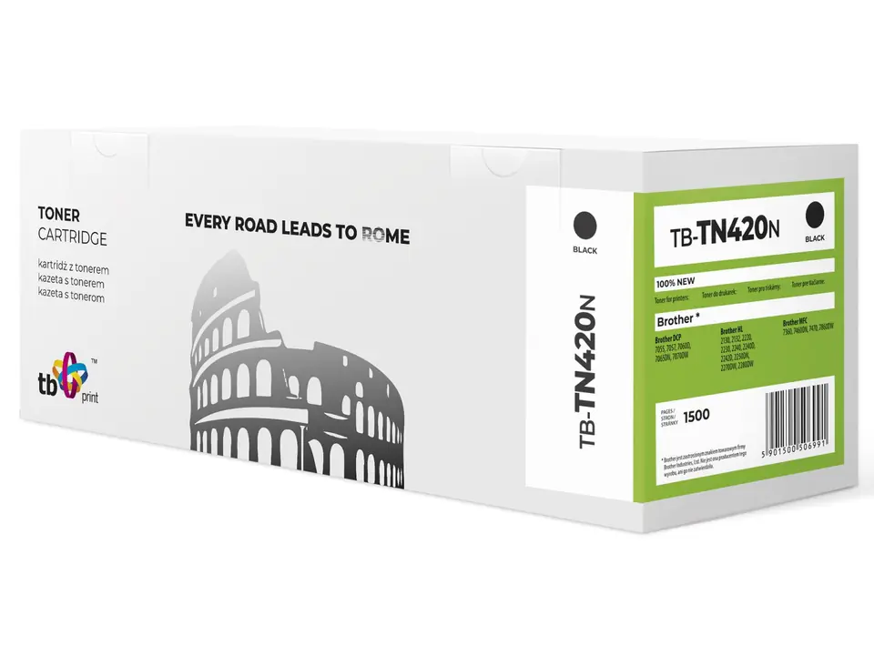 Toner do Brother TN420 TB-TN420N BK 100% nowy w sklepie Wasserman.eu