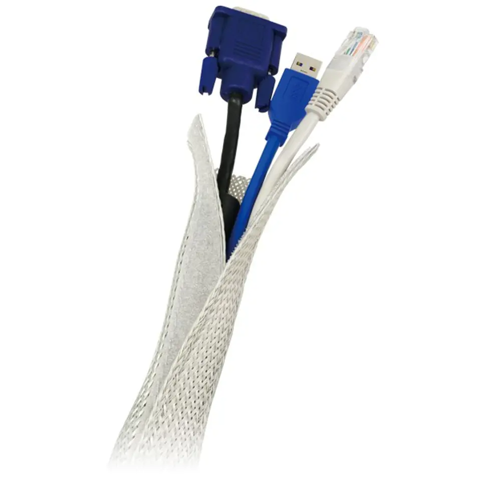 ⁨Flexible cable organizer, gray⁩ at Wasserman.eu