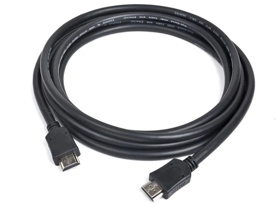⁨Kabel HDMI-HDMI v2.0 3D TV High Speed Ethernet 15M (pozłacane końcówki)⁩ w sklepie Wasserman.eu