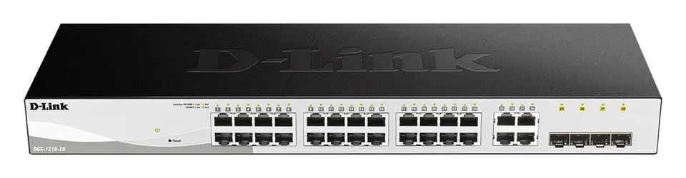 ⁨Przełącznik DGS-1210-28 24GE 4SFP⁩ w sklepie Wasserman.eu