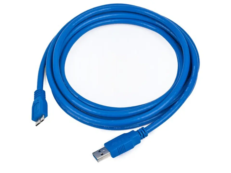 ⁨Kabel USB 3.0 AM-MICRO 1.8M⁩ w sklepie Wasserman.eu