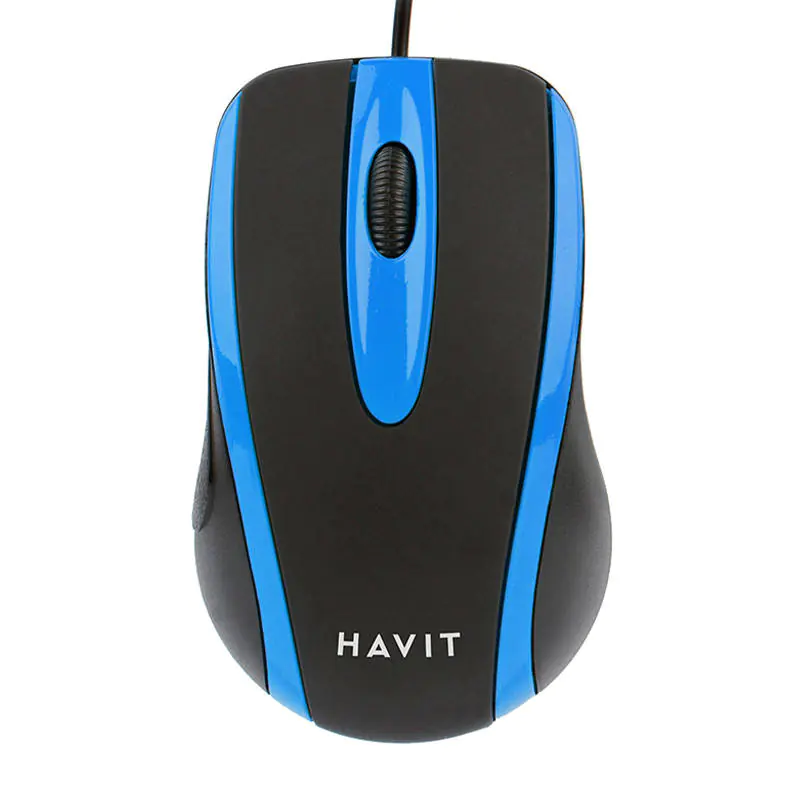 ⁨Havit MS753 Universal Mouse (Black-Blue)⁩ at Wasserman.eu