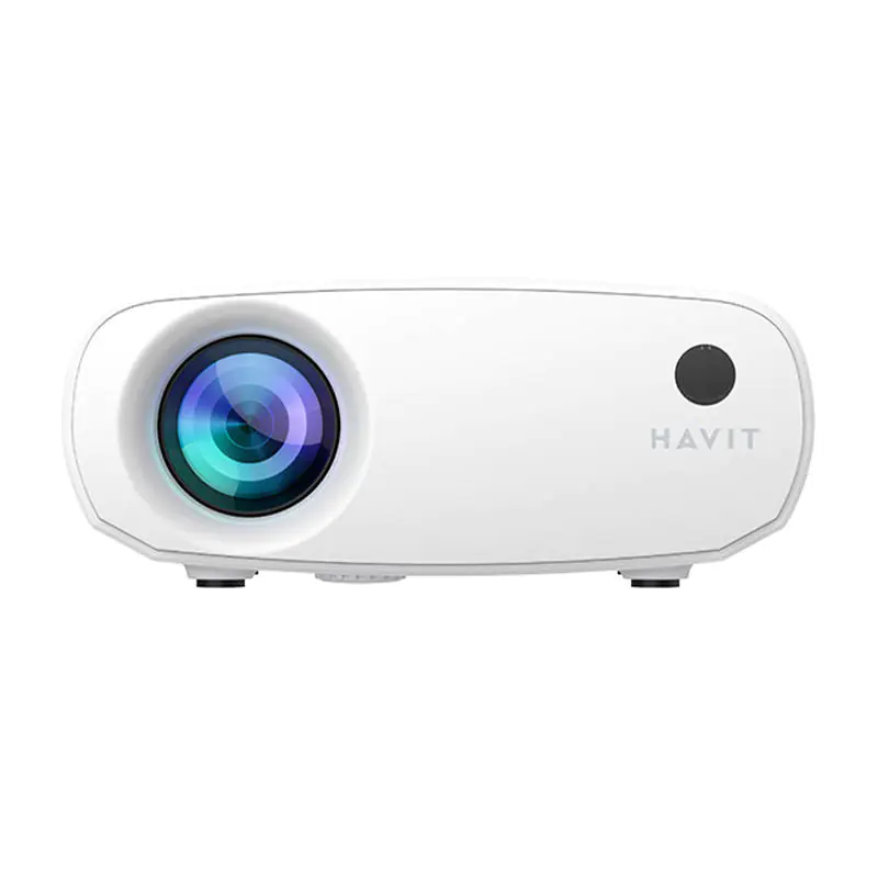 Bezprzewodowy Rzutnik / Projektor HAVIT PJ207 PRO (biały) w sklepie Wasserman.eu