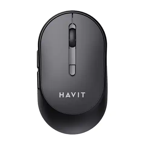 ⁨Bezprzewodowa mysz  Havit MS78GT (czarna)⁩ w sklepie Wasserman.eu