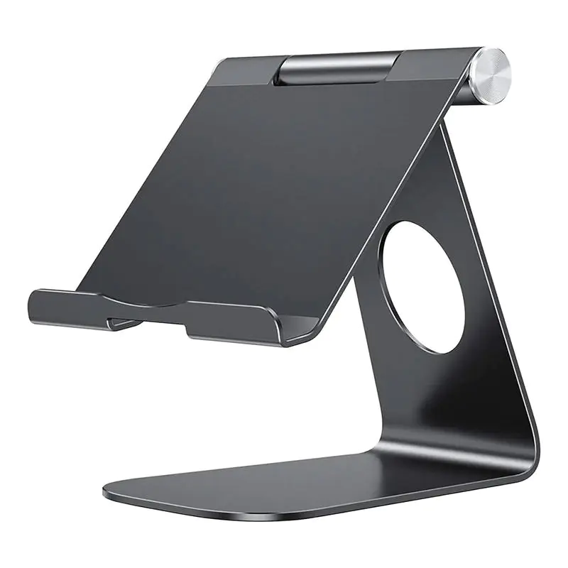 ⁨Adjustable tablet stand T1 Omoton (black)⁩ at Wasserman.eu