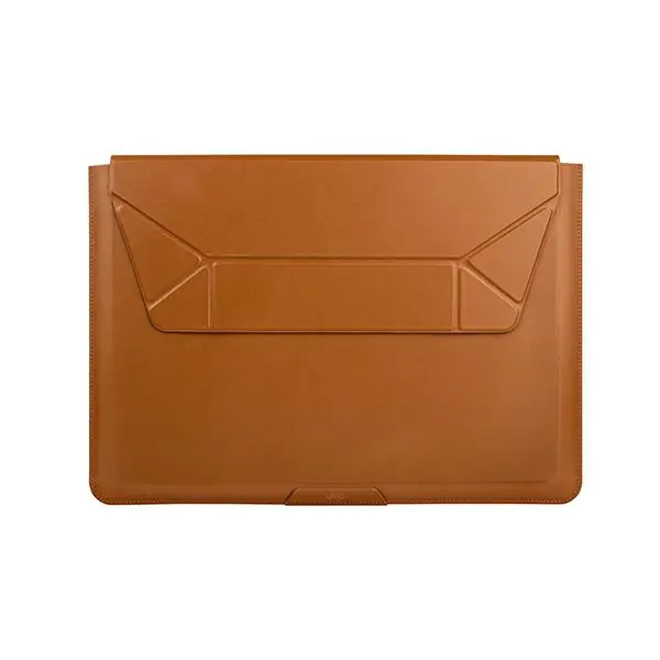 ⁨UNIQ case Oslo laptop Sleeve 14" brown/tofee brown⁩ at Wasserman.eu