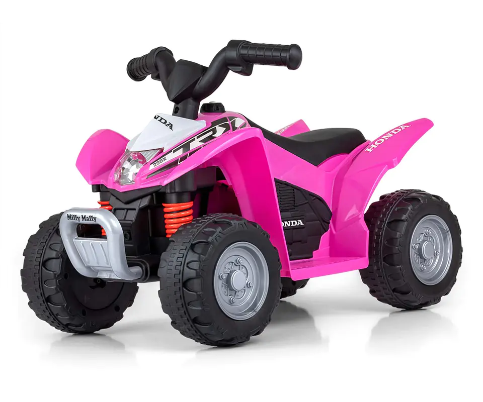 ⁨Milly Mally Battery Powered Vehicle Quad HONDA ATV Pink⁩ at Wasserman.eu