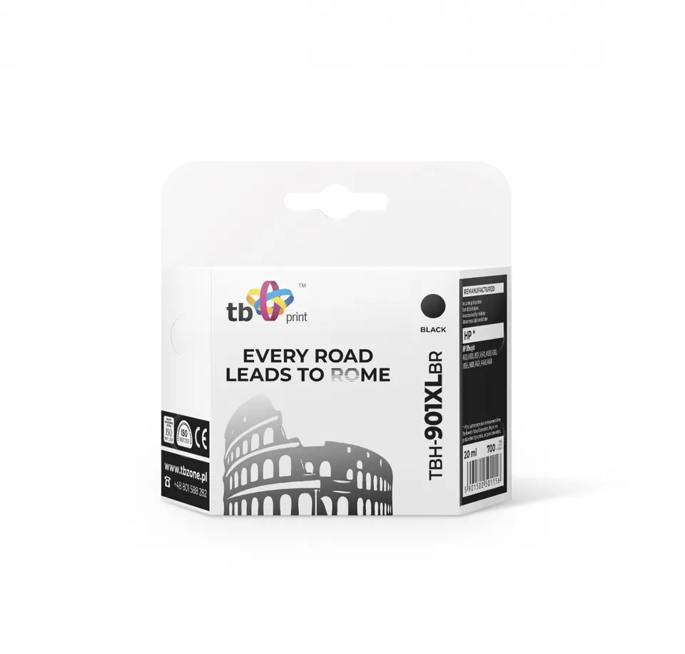 Tusz do HP OJ J4580 XL TBH-901XLBR BK ref. w sklepie Wasserman.eu