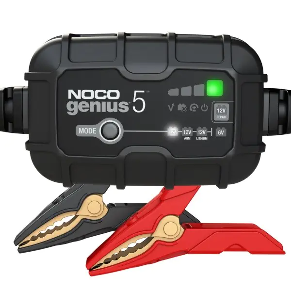 ⁨NOCO GENIUS5 5A Battery charger for 6V/12V batteries with maintenance and desulphurisation function⁩ at Wasserman.eu