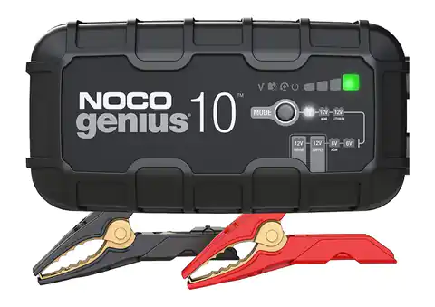 ⁨NOCO GENIUS10 EU 10A Battery charger for 6V/12V batteries with maintenance and desulphurisation function⁩ at Wasserman.eu
