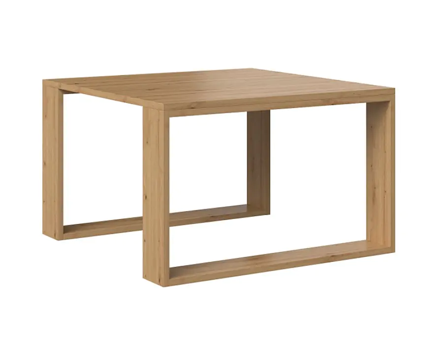 ⁨MODERN MINI table 67x67x40 cm Artisan oak⁩ at Wasserman.eu