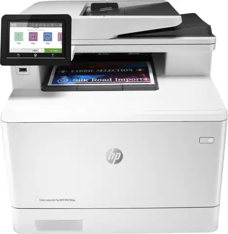 ⁨HP Color LaserJet Pro MFP M479fdw, Print, copy, scan, fax, email, Scan to email/PDF; Two-sided printing; 50-sheet uncurled ADF⁩ at Wasserman.eu
