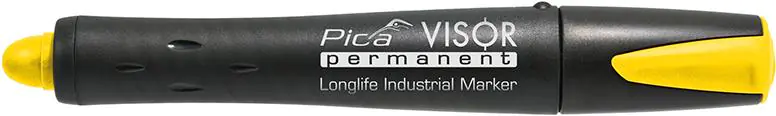 ⁨Permanent marker VISOR industrial, yellow Pica⁩ at Wasserman.eu