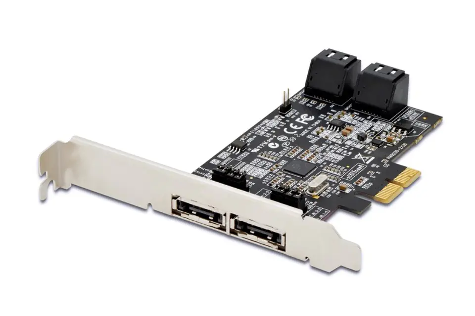 PCI Express SATA III controller, 4 ports at Wasserman.eu