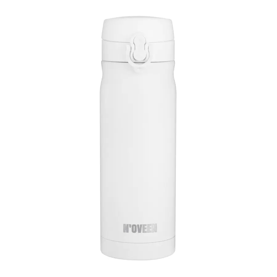 ⁨Thermal bottle NOVEEN TB811 white mat 400 ml⁩ at Wasserman.eu