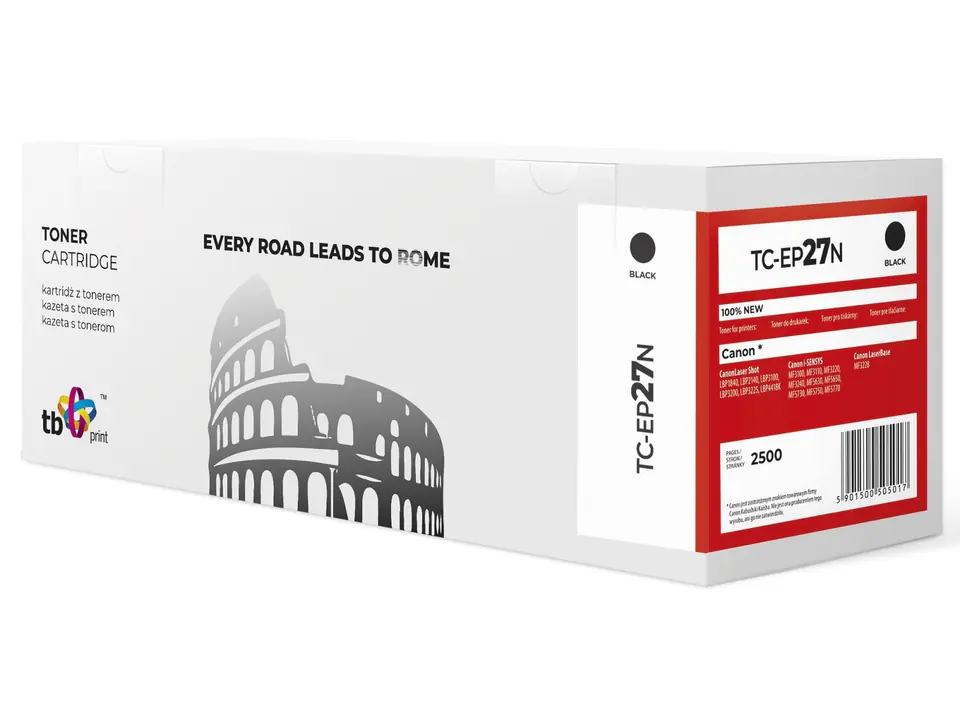 ⁨Toner cartridge for Canon EP27 TC-EP27N Black 100% new⁩ at Wasserman.eu