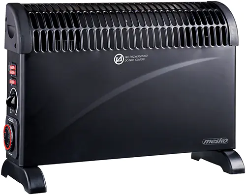 ⁨Convector heater Mesko 7741B Black (Timer, Turbo)⁩ at Wasserman.eu