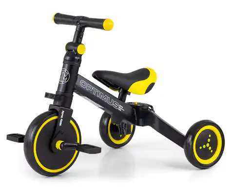⁨Milly Mally Bicycle 3in1 Optimus Black⁩ at Wasserman.eu