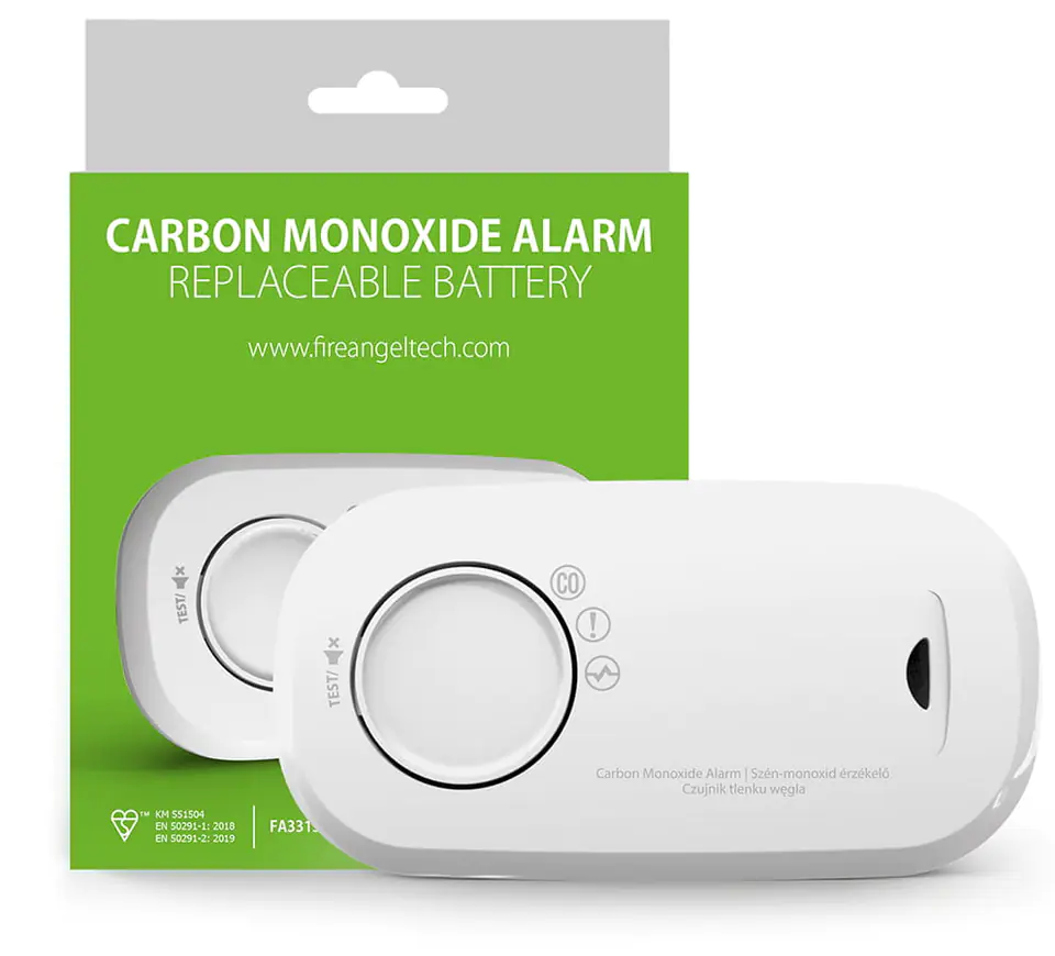 ⁨Carbon monoxide detector FA3313 FireAngel 10 years⁩ at Wasserman.eu