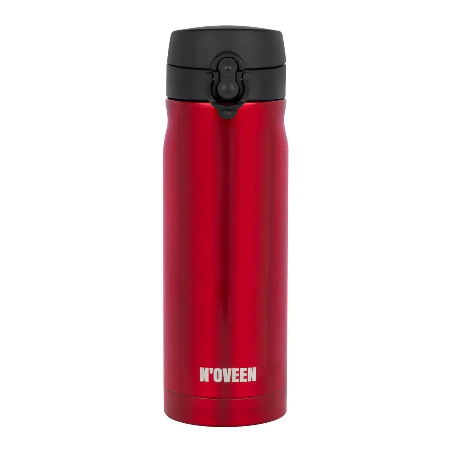 ⁨Thermal bottle NOVEEN TB825 red 400 ml⁩ at Wasserman.eu