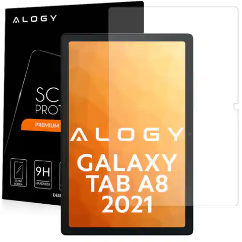 ⁨Alogy 9H tempered glass for Samsung Galaxy Tab A8 2021 SM-X200/SM-X205⁩ at Wasserman.eu