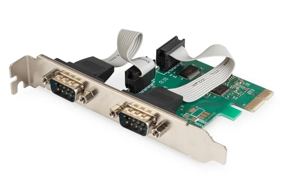 ⁨2-Port Serial Interface Card, PCIe-DS-30000-1⁩ at Wasserman.eu