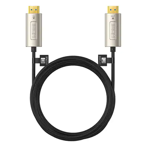 ⁨HDMI to HDMI Cable Baseus High Definition 10m, 4K (Black)⁩ at Wasserman.eu