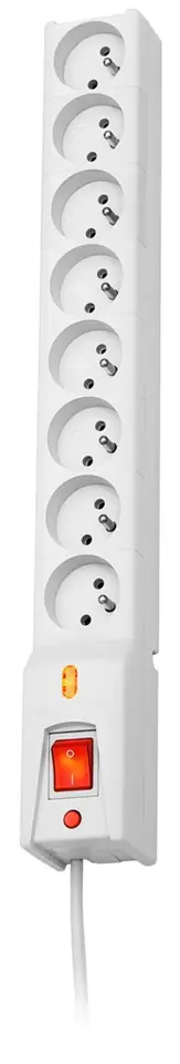 ⁨Surge Protector LX 810, 1L, 3.0m, gray⁩ at Wasserman.eu