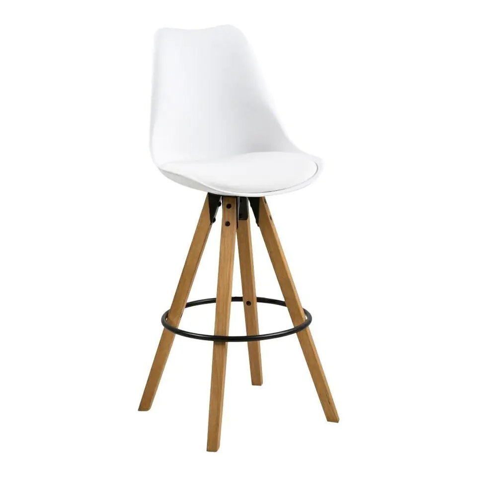 ⁨Dima bar stool white⁩ at Wasserman.eu