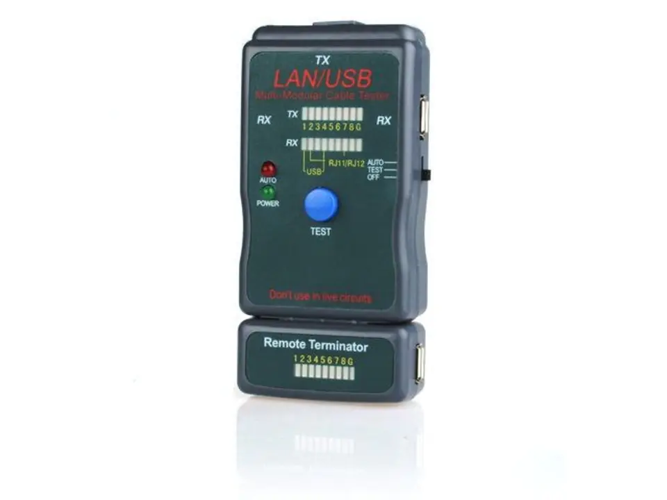 Cable Tester for UTP/STP /USB cables NCT-2 at Wasserman.eu