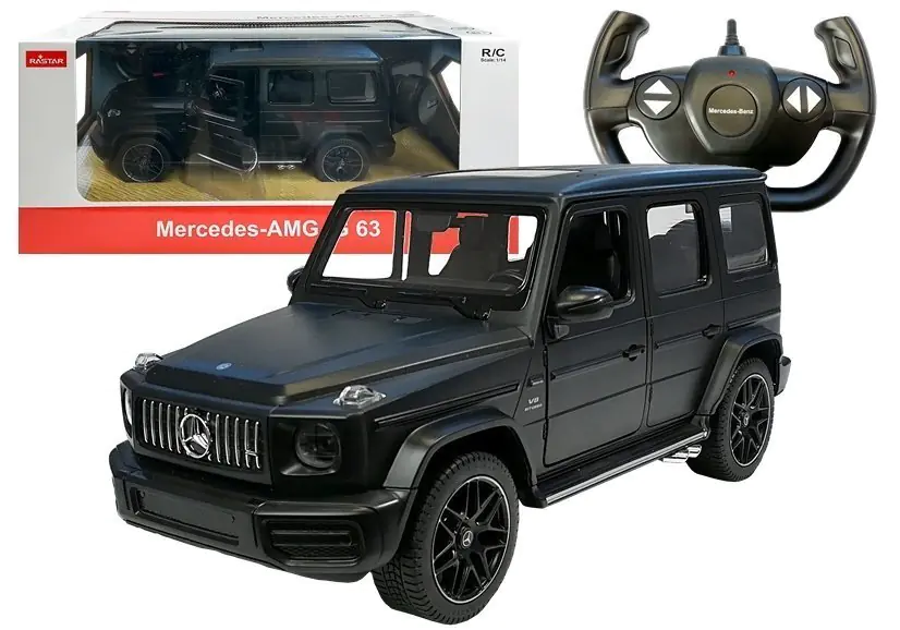 ⁨Zdalnie Sterowany Mercedes G63 Rastar R/C Czarny⁩ w sklepie Wasserman.eu