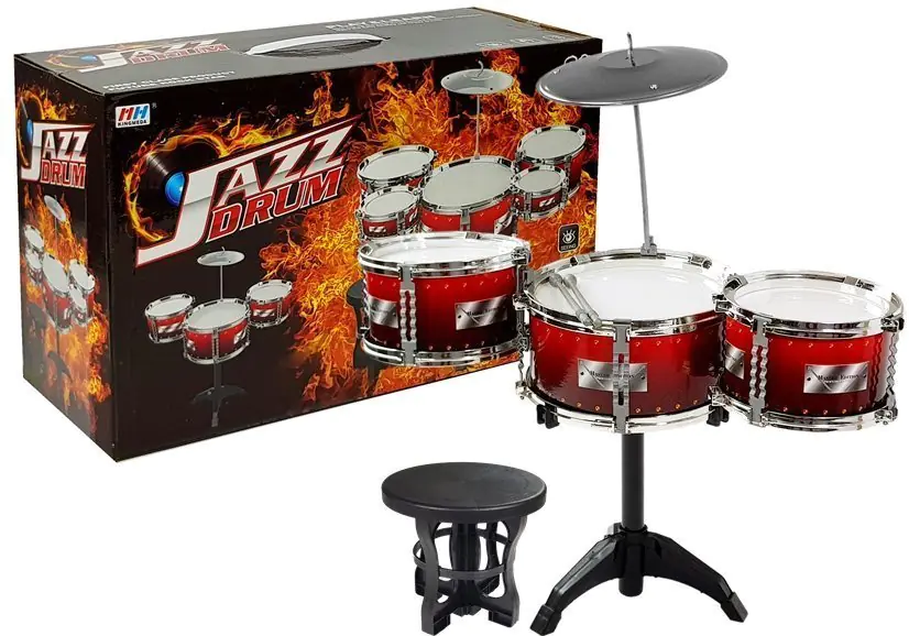 ⁨Drums Drum Set Red⁩ at Wasserman.eu