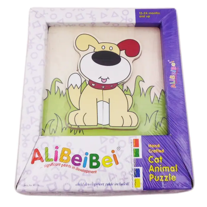 Drewniane puzzle - piesek w sklepie Wasserman.eu