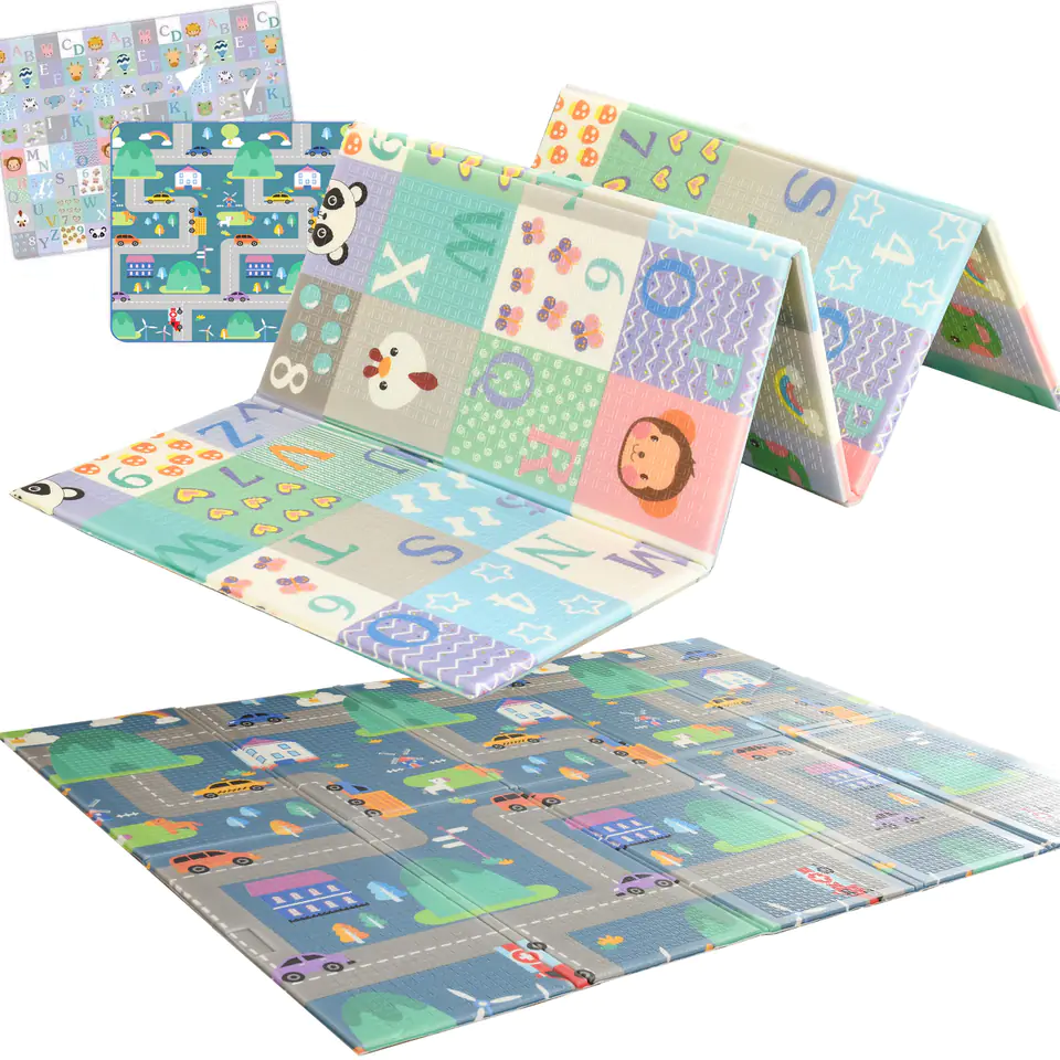 Double-sided mat streets/alphabet 150x200 at Wasserman.eu