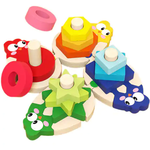 ⁨PUZZLE GAME ARCADE SORTER OVERLAP CHICKENS PUZZLE JH-0093⁩ at Wasserman.eu