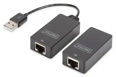 ⁨Extender USB up to 45 m for use with RJ45 CAT5 UTP⁩ at Wasserman.eu