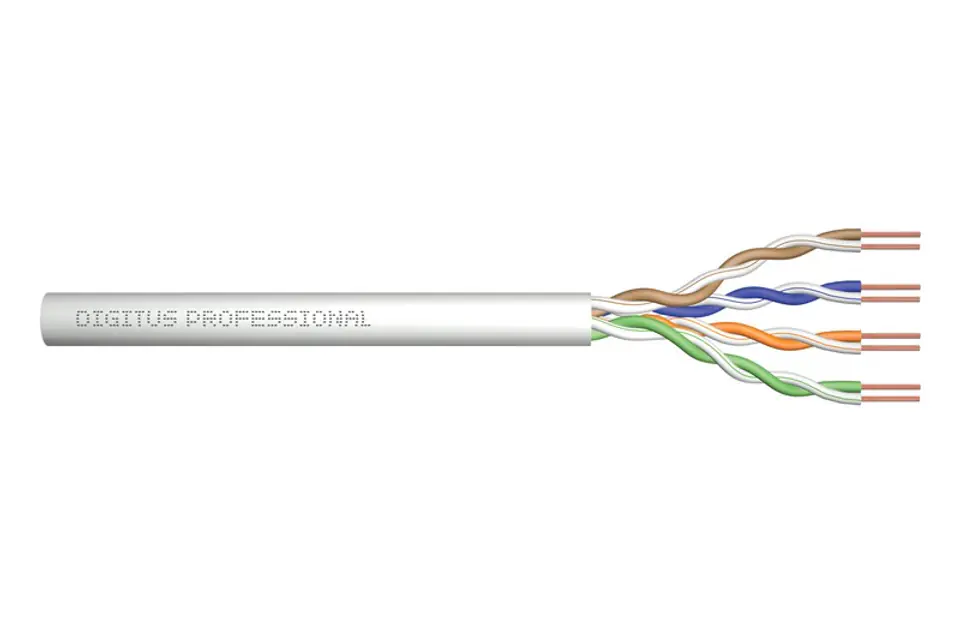 ⁨CAT 5e U-UTP installation cable 100m AWG 24/1⁩ at Wasserman.eu