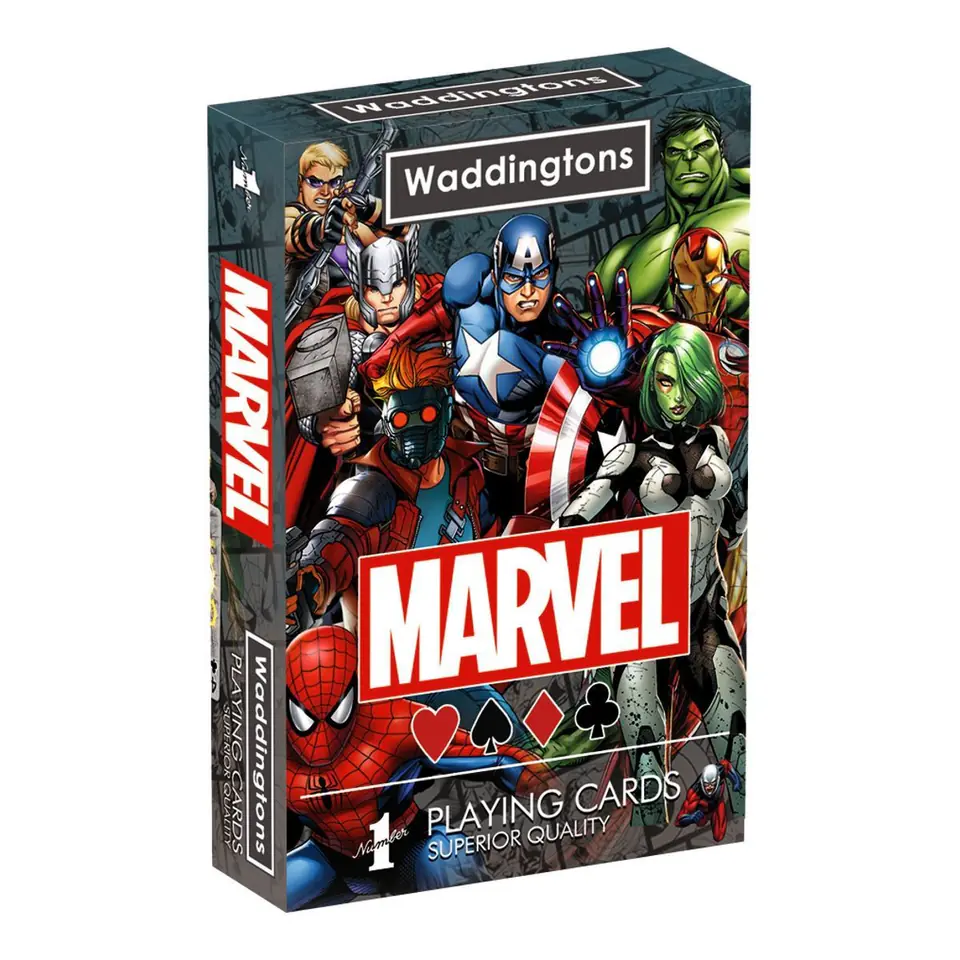 ⁨Karty Waddingtons No.1 Marvela Universe⁩ w sklepie Wasserman.eu