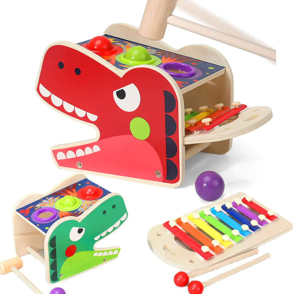 PRZEBIJAK WBIJAK SORTER CYMBAŁKI T-REX DINOZAUR JHTOY-564 w sklepie Wasserman.eu