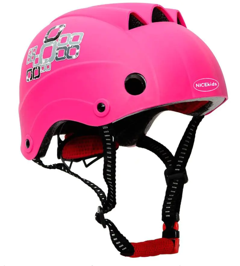 ⁨NICEKIDS ADJUSTABLE HELMET PINK scooter skateboard skateboard bike⁩ at Wasserman.eu