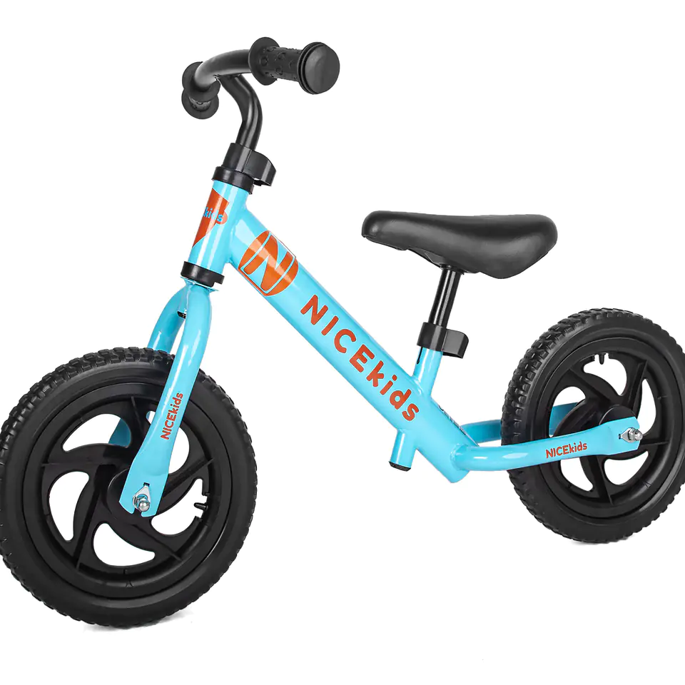 ⁨Balance bike 12' NICEkids BLUE ORANGE 2133⁩ at Wasserman.eu