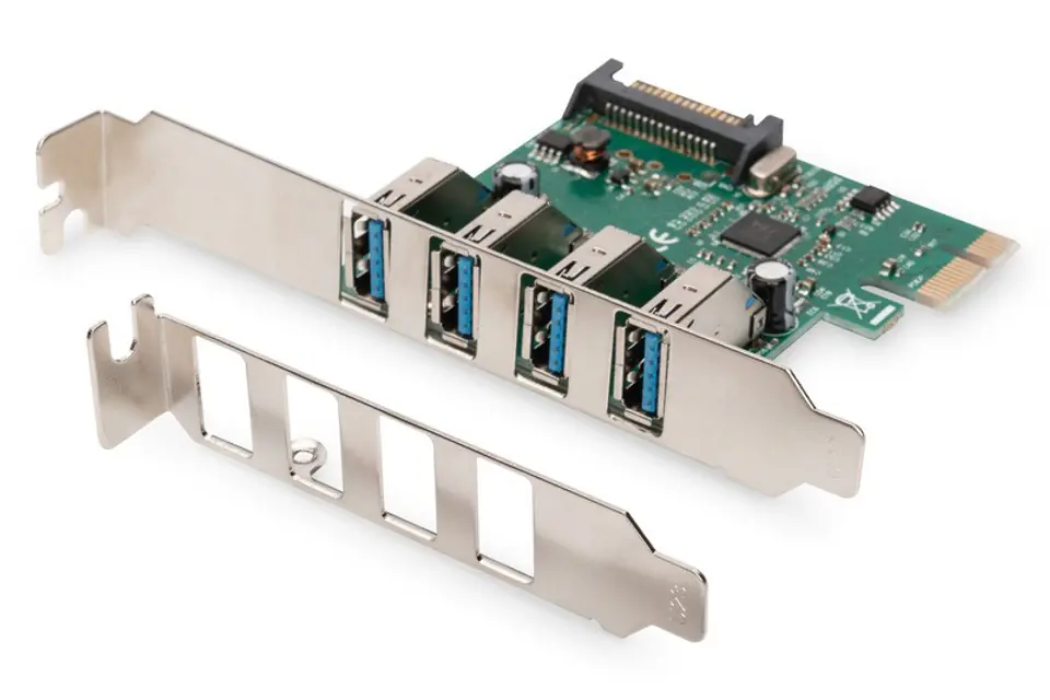 ⁨Expansion Card/USB 3.0 PCI Express Controller, 4xUSB 3.0, Chipset: VL805⁩ at Wasserman.eu