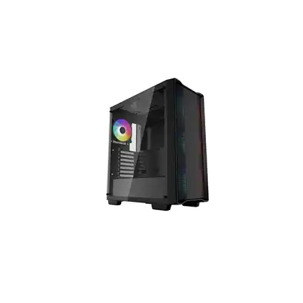 ⁨Deepcool CC560 with 4pcs ARGB Fans Black, Mid-Tower, Power supply included No⁩ at Wasserman.eu